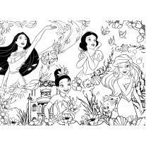 Пъзел, Lisciani, Принцеси, Двулицев пъзел 24 части