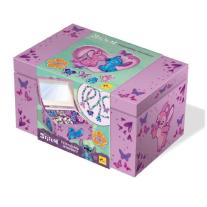 Направи си сам бижута, Lisciani, Stitch, Комплект с кутия за бижута