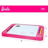 Творчески комплект, Lisciani, Barbie, Училище по рисуване със светеща дъска, Модно ателие с включена кукла Барби