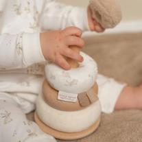 Дървена Низанка с Меки Рингове Little Dutch Baby Bunny