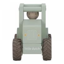 Дървена играчка трактор Little Dutch FSC