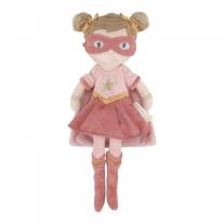 Очарователната кукличка за гушкане Little Dutch Super Hero Rosa