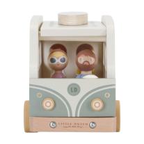 Дървен ретро ван с фигурки Little Dutch