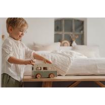 Дървен ретро ван с фигурки Little Dutch