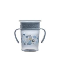 Неразливаща се чаша с дръжки Lorelli My Friend - 360°, 275 ml, Cameo BLUE