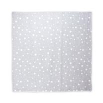 Lorelli Памучна пелена 80х80 см / GREY WITH STARS