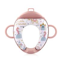 Мека приставка за тоалетна с облегалка Lorelli, Pink Princess