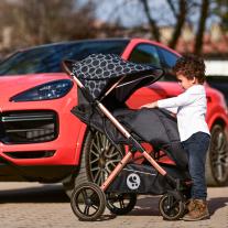 Сенник за детска количка Lorelli Artichok Green