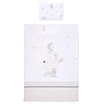 Спален комплект от 3 части Lorelli - Cosy, Little Rabbits, сив