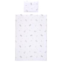 Спален комплект от 3 части Lorelli - Cosy, Little Rabbits, сив