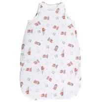 Зимен спален чувал Lorelli - Мече с възглавничка, 2.5 Tog, 95 cm, бял