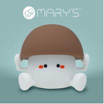 Детска нощна лампа LED MARY’S Гъбка