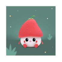 Детска нощна лампа LED MARY’S Ягода