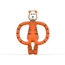 Чесалка с апликатор Matchstick Monkey Animal Teether Tiger