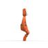 Чесалка с апликатор Matchstick Monkey Animal Teether Tiger