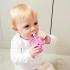 Чесалка с апликатор Matchstick Monkey Original Monkey Teething Toy Pink
