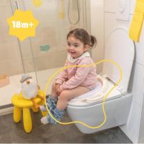 Седалка за WC с дръжки Badabulle Бежово