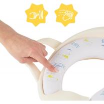 Седалка за WC с дръжки Badabulle Бежово