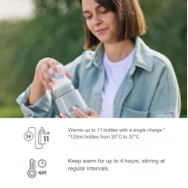 Преносим нагревател за шише Nuvita MIX70