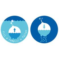 Moluk: Играчка за баня - Plui Blue