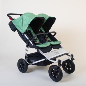 Количка за близнаци Mountain Buggy Duet Heritage PLUS V4 Mustang