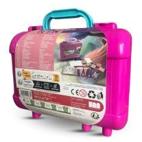 Творческо куфарче Multiprint "Вълшебен еднорог" с аксесоари за оцветяване и 5 печата