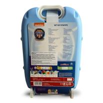 Детски комплект за рисуване Multiprint "Пес Патрул Супер филмът" в куфарче на колелца - за момче