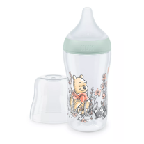 Шише Nuk Perfect Match - Temperature control, PP, 260 ml, размер М, Disney Мечо Пух