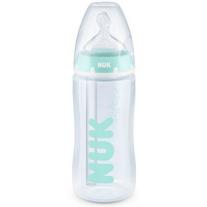 Шише Nuk FC - Anti-Colic Professional, 300 ml, 0-6 месеца, зелено