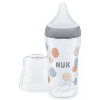 Шише Nuk Perfect Match - Temperature control, PP, 260 ml, размер М, клонче