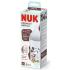 Шише Nuk Perfect Match - Temperature control, PP, 260 ml, размер М, Mickey сиво