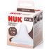 Силиконов биберон NUK Perfect Match - Размер U, 6 м+, 2 броя