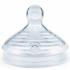 Силиконови биберони за шише NUK for Nature - Softer, размер L, 2 броя 0М+