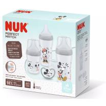 Стартов комплект от 4 части Nuk Perfect Match - Temperature Control, Mickey