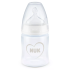 Шише със силиконов биберон Nuk First Choice - Temperature control, PP, 150 ml, Сърце