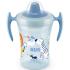 Чаша с мек накрайник Nuk Evolution - Trainer cup, 230 ml, за момче