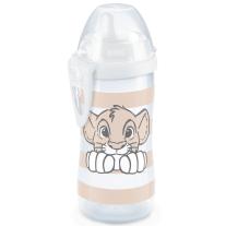 Чаша с твърд накрайник NUK - Kiddy Cup, 300 ml, Lion King