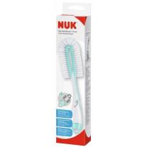 Четка за шише и биберон 2 в 1 NUK - Twist, Mint