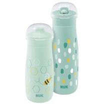 Комплект чаши 2 в 1 NUK - Mini-Me, зелен