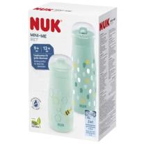 Комплект чаши 2 в 1 NUK - Mini-Me, зелен