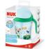 Неразливаща чаша със сламка NUK - Motion Cup, 230 ml, зелена