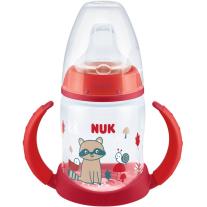 Шише NUK First Choice - С накрайник за сок, TC, РР, 150 ml, червено