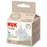 Силиконови биберони за шише NUK for Nature - Softer, размер S, 2 броя