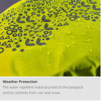 MyBuddyGuard светлоотразителен калъф за раница Reer , S