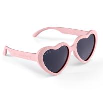 Детски слънчеви очила Roshambo Eyewear във форма сърце с 100% UV защита 0-24 месеца – цвят праскова