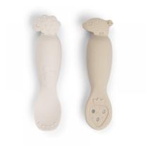 Комплект първи лъжички Done by Deer Tiny farm Sand