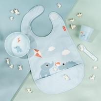 Комплект за Първо Хранене 3 части Done by Deer Playground Blue