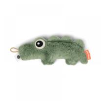 Малка сензорна дрънкалка Done by Deer Croco Green