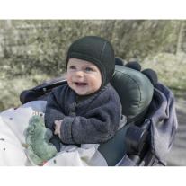 Малка сензорна дрънкалка Done by Deer Croco Green