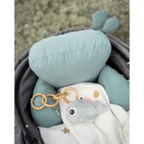 Малка сензорна дрънкалка Done by Deer Wally Blue